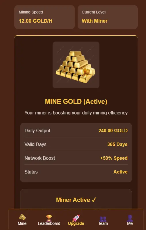 Web đào vàng tặng máy đào 20usd