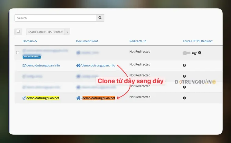 Hướng dẫn clone website với Softaculous