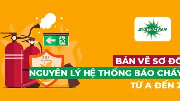 Bản vẽ sơ đồ nguyên lý hệ thống báo cháy từ A đến Z
