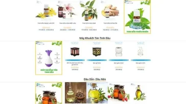Chia sẻ miễn phí Source theme Shop Tinh Dầu dựng bằng Flatsome