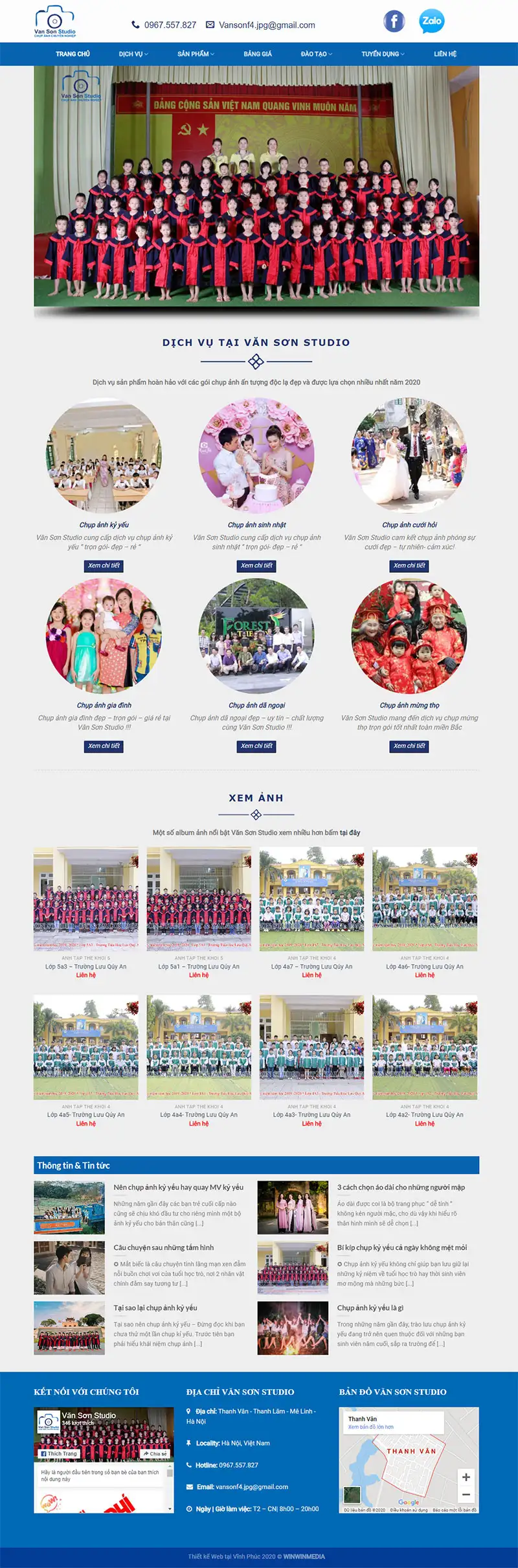 Downloads Website Lĩnh Vực Studio Free Chuẩn SEO