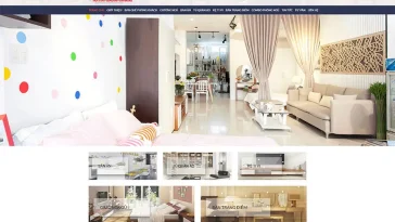 Full code website bán nội thất chuẩn SEO load nhanh
