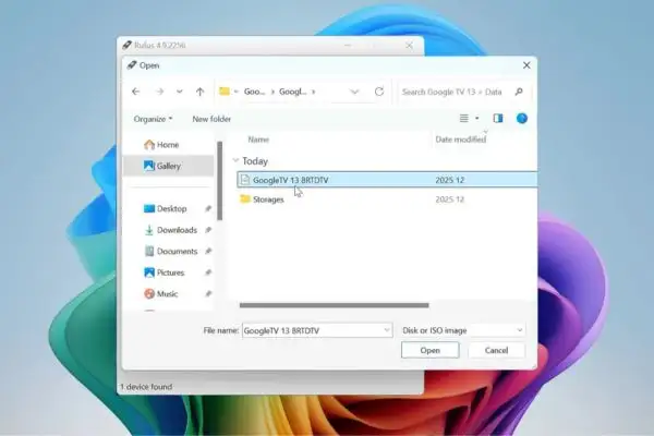 Hướng dẫn cài Google TV lên USB