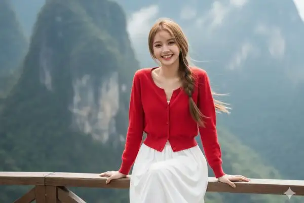 Concept 5: Ngồi thư thái bên lan can gỗ