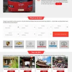 Share Full code Free web dịch vụ xe khách, xe du lịch, thuê xe tự lái