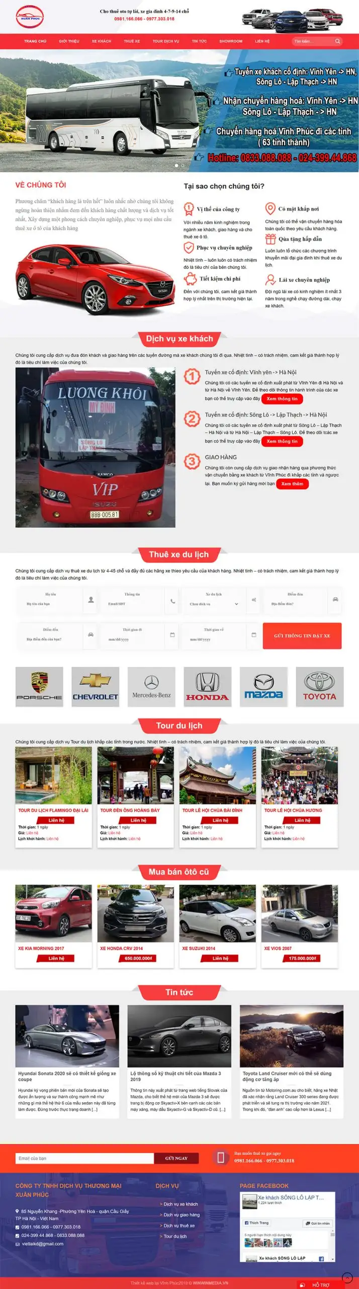 Share Full code Free web dịch vụ xe khách, xe du lịch, thuê xe tự lái