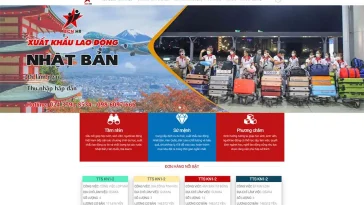 Share Full code Free web Du học và xuất khẩu lao động chuẩn SEO