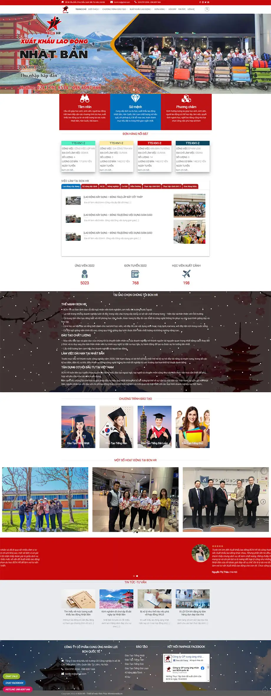 Share Full code Free web Du học và xuất khẩu lao động