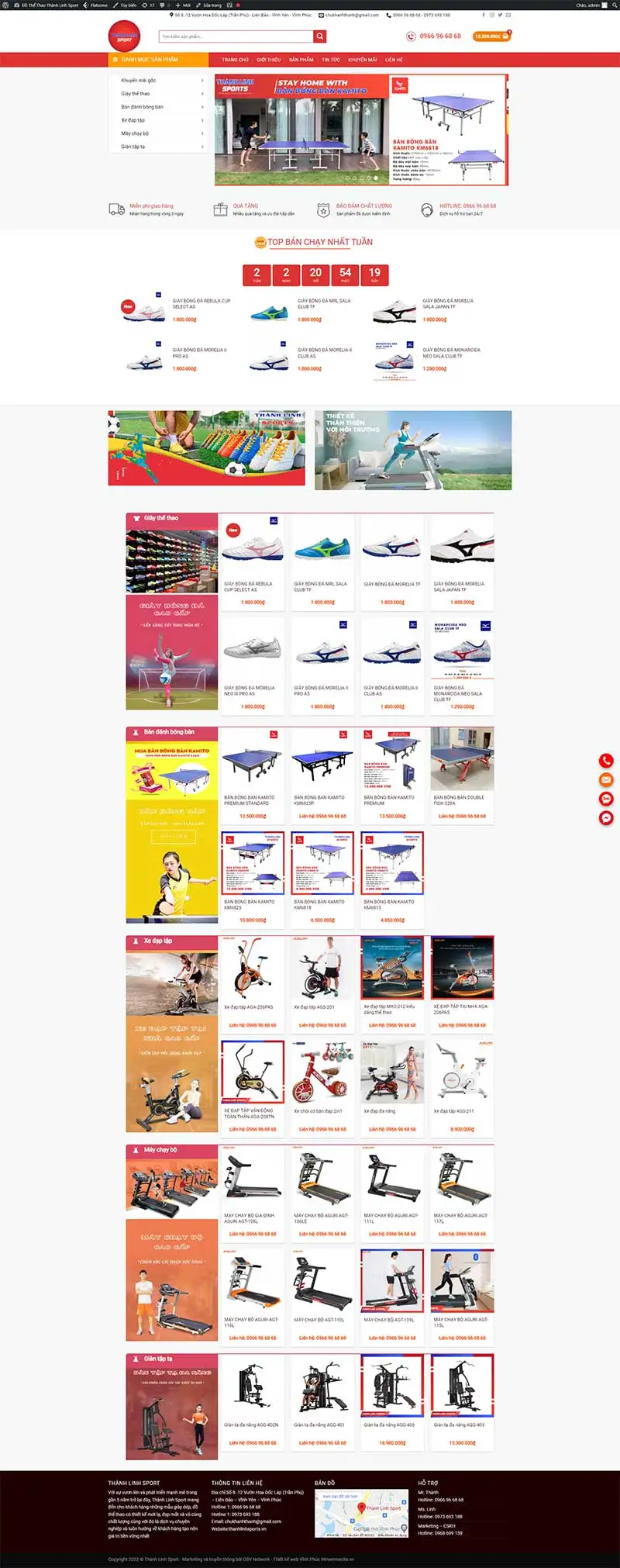 Share Full code Free website bán đồ thể thao