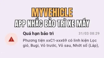 MyVehicle: App nhắc bảo trì xe máy tiện lợi và bảo mật