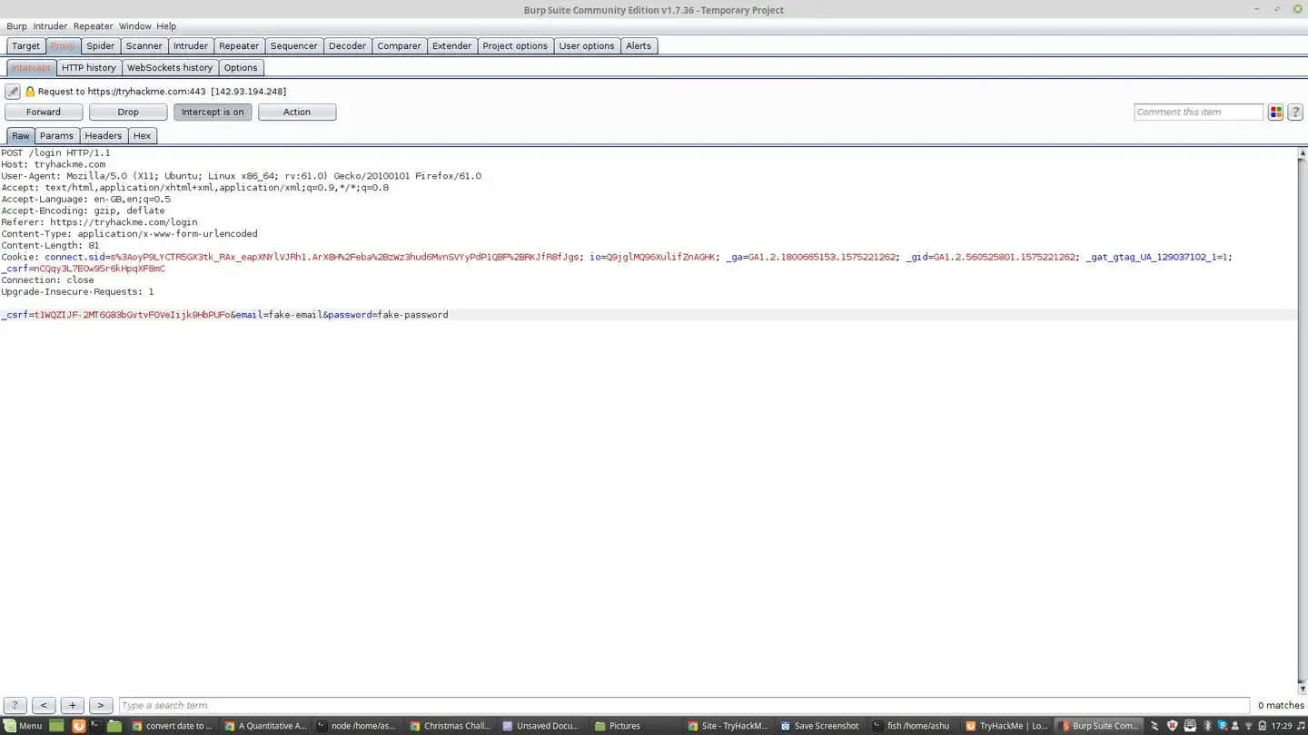 Cách chặn lưu lượng bằng Burp Suite để phân tích HTTP/HTTPS 29