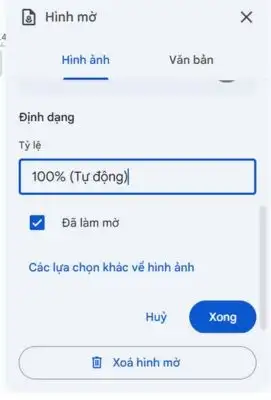 Cách thêm Watermark vào Google Docs để bảo vệ bản quyền 14 Tùy chỉnh các thông số