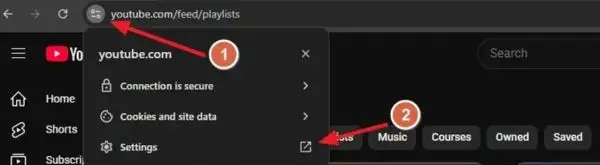 Cách tránh phát hiện Adblock trên Youtube bằng 4 mẹo hay 11 Nhấp chuột vào mục Cài đặt