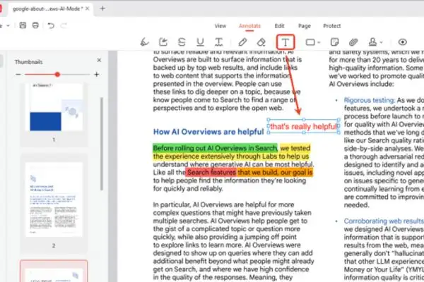 JOPDF: Phần mềm chỉnh sửa PDF đa năng cho Windows và Mac 27 Thêm chú thích và ghi chú