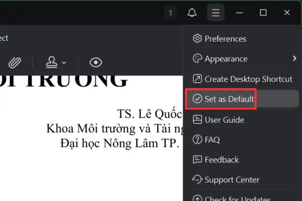 JOPDF: Phần mềm chỉnh sửa PDF đa năng cho Windows và Mac 19 Cách thiết lập làm trình đọc PDF mặc định
