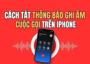 Cách tắt thông báo ghi âm cuộc gọi trên iPhone bằng EnsWilde