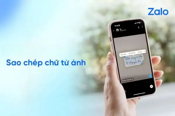 Cách trích xuất văn bản từ ảnh bằng Zalo siêu đơn giản
