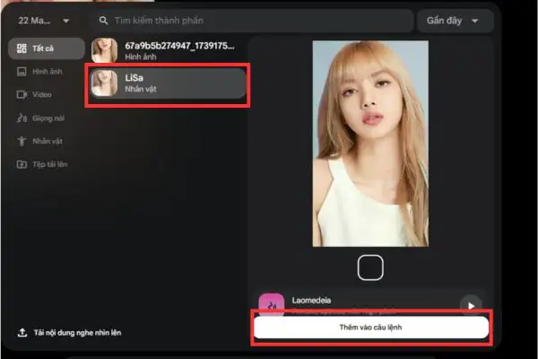Cách tự tạo App Video AI để dùng Omni, Nano Banana không cần API Key 22 Nhấn Thêm vào câu lệnh