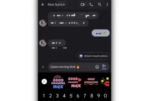 Hướng dẫn cách biến chữ thành sticker trên Gboard 13 Cách biến chữ thành sticker trên Gboard