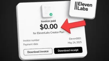 Hướng dẫn nhận 1 tháng ElevenLabs Creator miễn phí trị giá $22