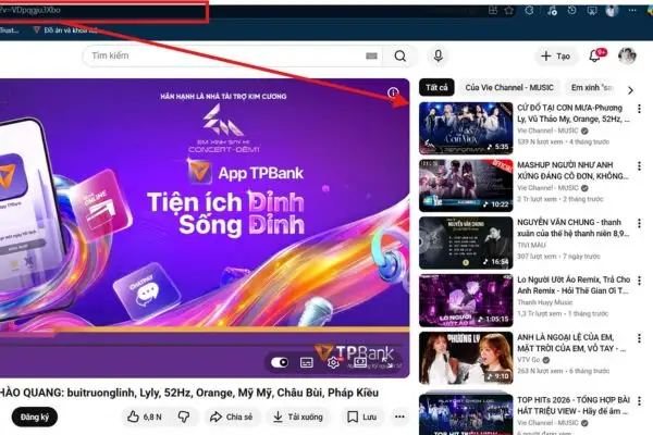 Xóa bỏ đoạn &list=... phía sau đường link