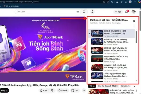 Hướng dẫn tắt danh sách phát tự động trên YouTube