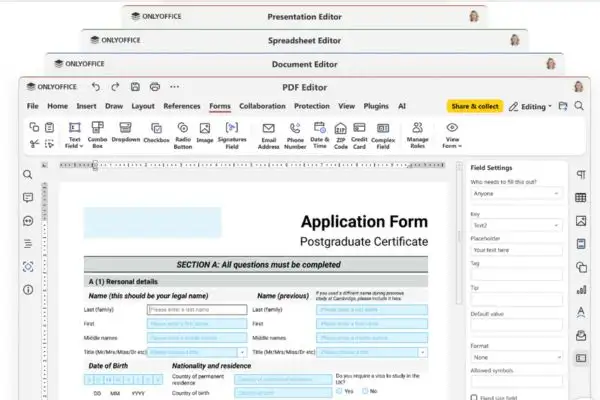 Những tính năng ưu việt của ONLYOFFICE