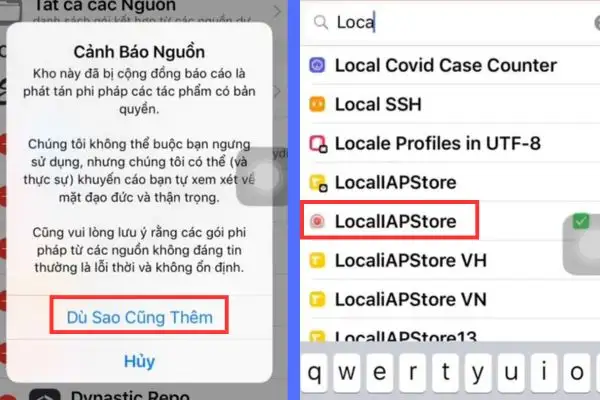 Cách mua vật phẩm trong game không mất tiền trên iPhone 20 Gõ từ khóa LocalIAPStore