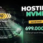 EZTech ra mắt hosting nvme hiệu năng cao – giá chỉ 699.000đ/3 năm
