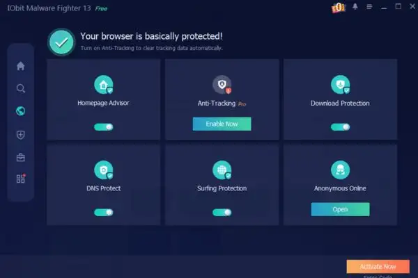 Hướng dẫn nhận 6 tháng IObit Malware Fighter 13 Pro miễn phí 16 Lướt web an toàn với Google Safe Browsing