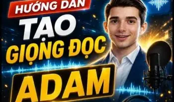 Hướng dẫn tạo giọng đọc Adam cho video TikTok triệu view