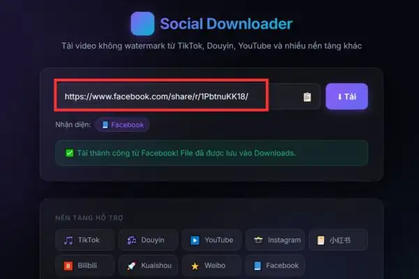 Hướng dẫn sử dụng tool tải video không watermark