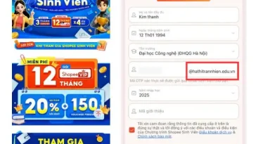 Hướng dẫn cách nhận ShopeeVIP 12 tháng miễn phí