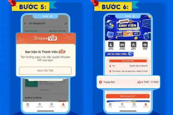 Hướng dẫn cách nhận ShopeeVIP 12 tháng miễn phí