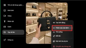 Hướng dẫn cách tạo video review sản phẩm góc POV bằng Flow