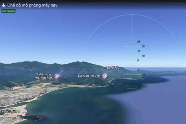 Hướng dẫn trải nghiệm lái máy bay trên Google Earth