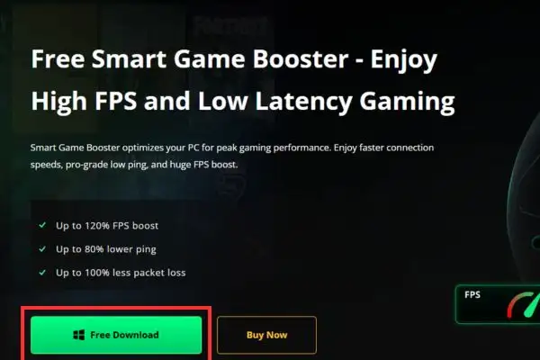 Nhận bản quyền Smart Game Booster VIP 6 tháng miễn phí 17 Nhấn vào nút Free Download