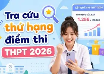 Tool tra cứu thứ hạng điểm thi THPT 2026, tự tin chọn trường ĐH